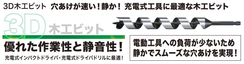 マキタ ３D木工ビット　ショートサイズ　50.0×145 ＜A-62767＞