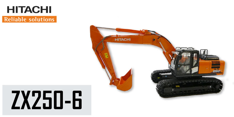 日立建機ミニチュアモデル<ZX250-6(1/50)>ZAXIS250-6油圧ショベルhitachi【ミニカー重機模型建設機械限定おすすめ通販おすすめ人気クリスマスプレゼント誕生日男の子男子男性子供】