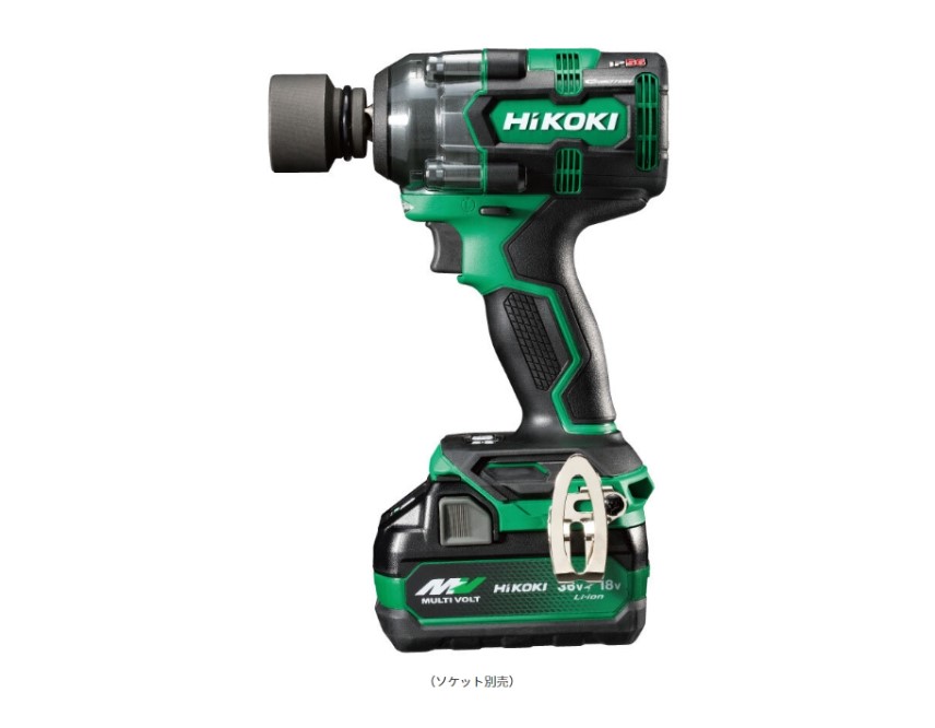 HiKOKI ハイコーキ コードレスインパクトレンチ ＜WR18DH(2XPZ)＞ 18V 書き割り品