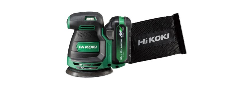 HiKOKI ハイコーキ コードレスランダムサンダ  φ125粍 ＜SV1813DA(XPZ)＞  ※乾電池・手っとり早い申し受ける器・容れもの付