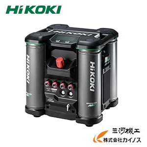 HiKOKI ハイコーキ(旧日立工機) 高圧エアコンプレッサ <EC4516HY(S)>高圧専用 16L【エアーブラシ ブラシレスモーター 静音 小型 軽量 高耐久 電動工具 通販 おすすめ 人気 価格 安い 便利 エアー工具 構造 洗車】|三河機工 カイノス 店