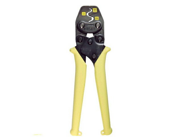 ロブテックス（エビ） リングスリーブ（E）用 ミニ圧着工具 使用範囲 小（1.6×2）、小、中 ＜AK17MA2＞ 【圧着ペンチ リングスリーブ LANケーブル 電工ペンチ 1452 細線用 エンジニア 通販 工具 おすすめ 人気】