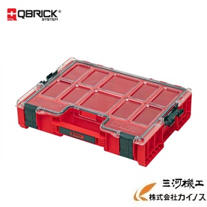 キューブリックシステム 部分品入れもの300 PRO  ＜6427＞  ザ プロレッドウルトラハードライン【積み重ね かかわり合い  入れもの 箱 移し替える 持ちはこぶ  手道具入れ 御先棒入れ 手道具箱 物の具ボックス席 】