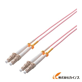 エレコム 光ファイバーケーブル マルチモード 10G LC－LC 5m OC-LCLC5OM3/5 OCLCLC5OM35 【 通販 おすすめ 人気 価格 安い おしゃれ】