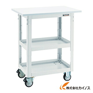 トラスコ中山 TRUSCO ツールワゴンドルフィン 高さ調節式 天板付 ウレタン YG DLWS-A963TU-YG DLWSA963TUYG 【 通販 おすすめ 人気 価格 安い おしゃれ】