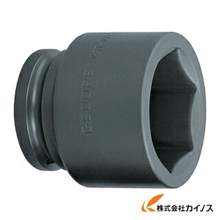 GEDORE 差しひびき用ソケット（6角） 1・1／2 K37 75粍 6328800 【 通信販売 おすすめ 一般受け 必要経費 安上がり 今めかしい】