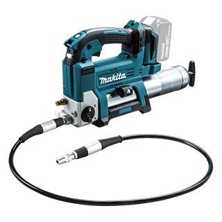 マキタ 充電式グリスガン 本体のみ (バッテリ・充電器・ケース別売り) <GP180DZ> 【充電式 グリスガン コードレス 重機 掘削機 バックホウ リフト メンテナンス グリス ポンプ カートリッジ】|三河機工 カイノス 店