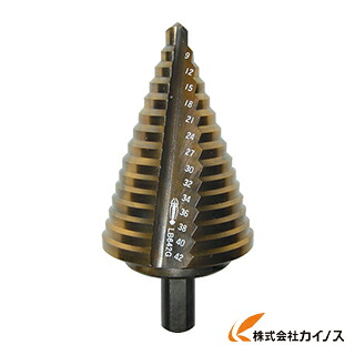エビ ステージドリル コーティング 15段 軸径10mm LB642G