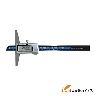 シンワ デジタルデップスゲージ 150mm ホールド機能付 19306