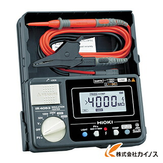 HIOKI 太陽光発電システム用絶縁抵抗計IR4053－10 IR4053-10