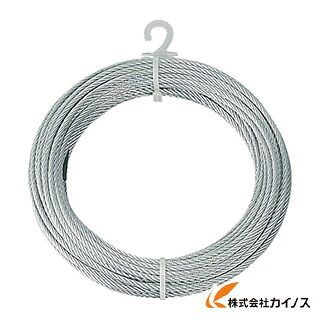 TRUSCO メッキ付導線荷縄 Φ9mmX30m CWM-9S30