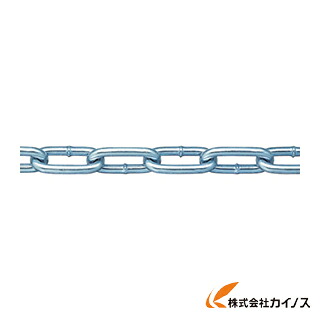 ニッサチェイン 鉄ユニクロ溶接リンクチェイン 6.5mmX30M IW2065 花・ガーデン・DIY-DIY・工具