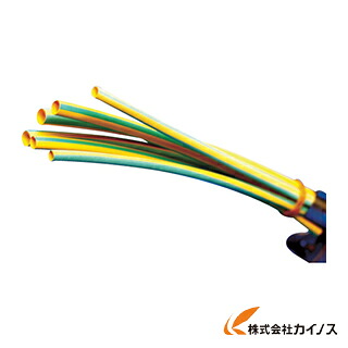 パンドウイット 熱収縮チューブ イエローグリーン HSTT12-48-Q45