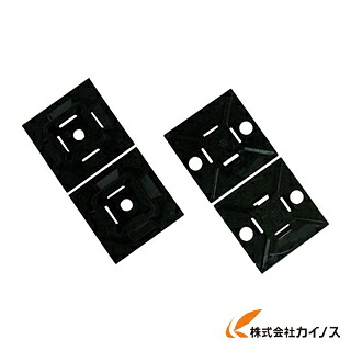 パンドウイット マウントベース ゴム系粘着テープ付き 白 ABM1M-A-M
