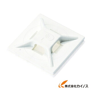 パンドウイット マウントベース アクリル系粘着テープ付き 耐候性黒 ABM112-AT-D0