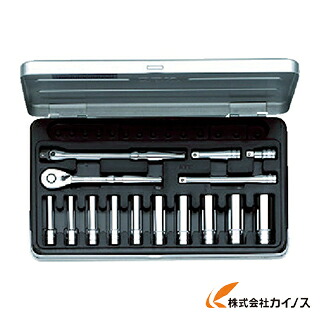 KTC 6.3sq.ディープソケットレンチセット［15点］ TB2L10