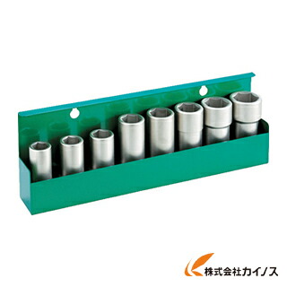 TONE インパクト用ロングソケットセット（壁掛式） 8pcs NV608