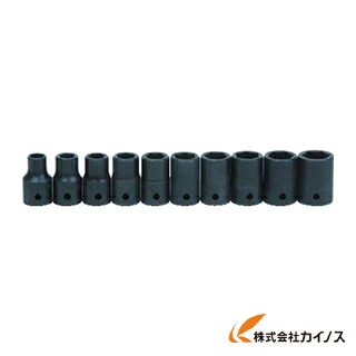 WILLIAMS 1／2ドライブ ディープソケットセット 6角 10個 インパク JHWMS1410HRC