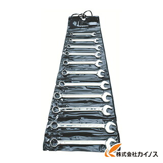 バーコ 片目片口スパナ14本セット 111M/14T