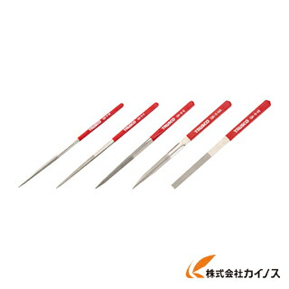 TRUSCO ダイヤモンドヤスリ 鉄工用 5本組 仕掛ける キーパー-5-SET