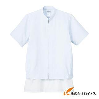 サンペックス クールフリーデ男女兼用半袖ジャンパー ホワイト S CD-637-S