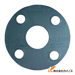 クリンガー 膨張黒鉛ガスケット（ステンレス爪付鋼板入り） 5枚入り PSM-10K-65A