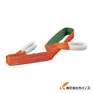 TRUSCO ベルトスリング JIS3カテゴリー化 両端眼球形 100mmX10.0m G100-100