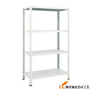 TRUSCO 軽さ棚 中棚雄捻子受け答え型 W875XD450XH1500 4段 L53X-14 NG