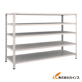 TRUSCO 軽量棚開放型 W1800XD600XH1200 5段 46W-15 NG 27,993円