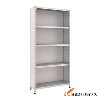 TRUSCO 軽量棚背板・側板付 W875XD300XH1800 5段 63V-25 NG