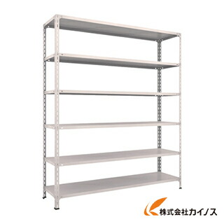 TRUSCO 軽量棚開放型 W1800XD450XH2100 6段 76X-16 NG