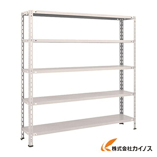 TRUSCO 軽さ棚 中棚雄捻子受け答え型 W1500XD300XH1500 5段 L55V-15 NG
