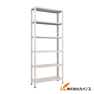 TRUSCO 軽さ棚 中棚雄捩子受け答え型 W875XD300XH2100 6段 L73V-16 NG