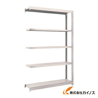 TRUSCO M1.5型軽中量棚 1160X295XH1800 5段 繋ぎ合わせる NG M1.5-6435B NG
