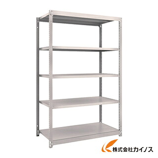 TRUSCO M1.5型軽中量棚 1160X595XH1800 5段 単体 NG M1.5-6465 NG