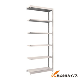TRUSCO M1.5型軽中量棚 860X295XH2100 6段 繋ぎ合わせる NG M1.5-7336B NG