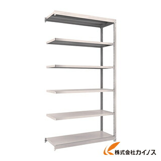 TRUSCO M1.5型軽中量棚 1160X445XH2100 6段 連結 NG M1.5-7446B NG