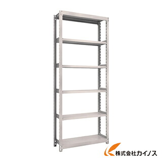 TRUSCO M2型軽中量棚 860X300XH2100 6段 単体 NG M2-7336 NG DIY・工具-その他-花・ガーデン・DIY