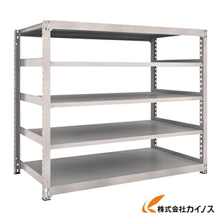 TRUSCO M3型中量棚 1800X921XH1500 5段 単体 NG M3-5695 NG