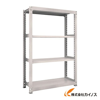 TRUSCO M3型中量棚 1200X471XH1800 4段 単体 NG M3-6454 NG