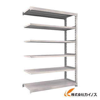 TRUSCO M5型中量棚 1500X571XH2100 6段 繋ぎ合わせる NG M5-7566B NG