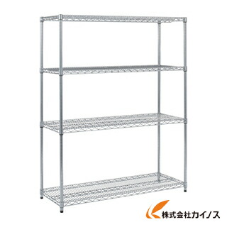 TRUSCO ステンレス鋼製メッシュ仕合わせ H1533XW905XD457 4段 TSM-5344