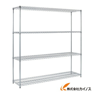 TRUSCO ステンレス鋼製メッシュ仕合わせ H1838XW1207XD457 4段 TSM-6444