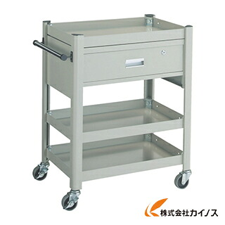 TRUSCO コンビネーションワゴン 643X427 1段引出付 TCW-81E4