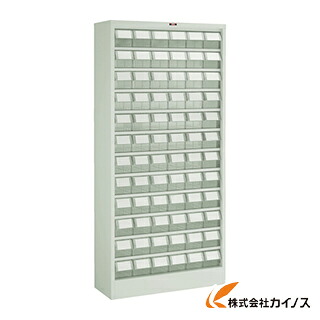 TRUSCO バンラックケース L型 透明引出小X72個 H1790 611L-N72S TM｜三河機工 カイノス 店