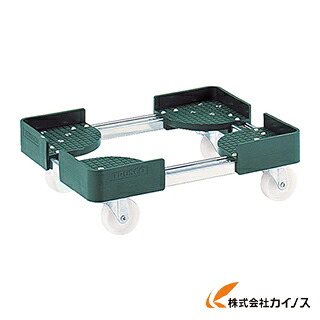 TRUSCO 伸縮式入れもの手押し車 内寸300－400X400－500 SUS製 FCD-3040SUS 台車-花・ガーデン・DIY-物流・運搬器具