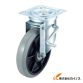 ワコー 大気圏キャスター（自在車ストッパー付） 200粍 ウレタン車 ASHG-200-GUDS その他-花・ガーデン・DIY