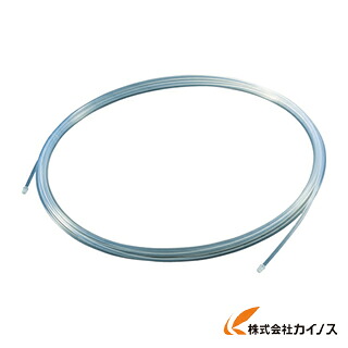 TRUSCO フッ素脂熱電子管 口径4mmX外径6粍 長さ20m TPFA6-20