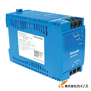 TDKラムダ DINレール取付専用ユニット型電源 DRJ 100W ブロック端子 DRJ100-24-1 DRJ100241 【 通販 おすすめ 人気 価格 安い おしゃれ 】