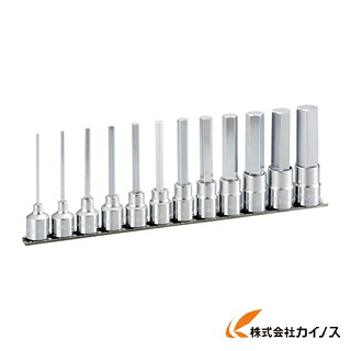 TONE ロングヘキサゴンソケットセット（保持者付） 12pcs HH412L 【 激安 通信販売 おすすめ 一般受け 必要経費 安上がり 今めかしい 】